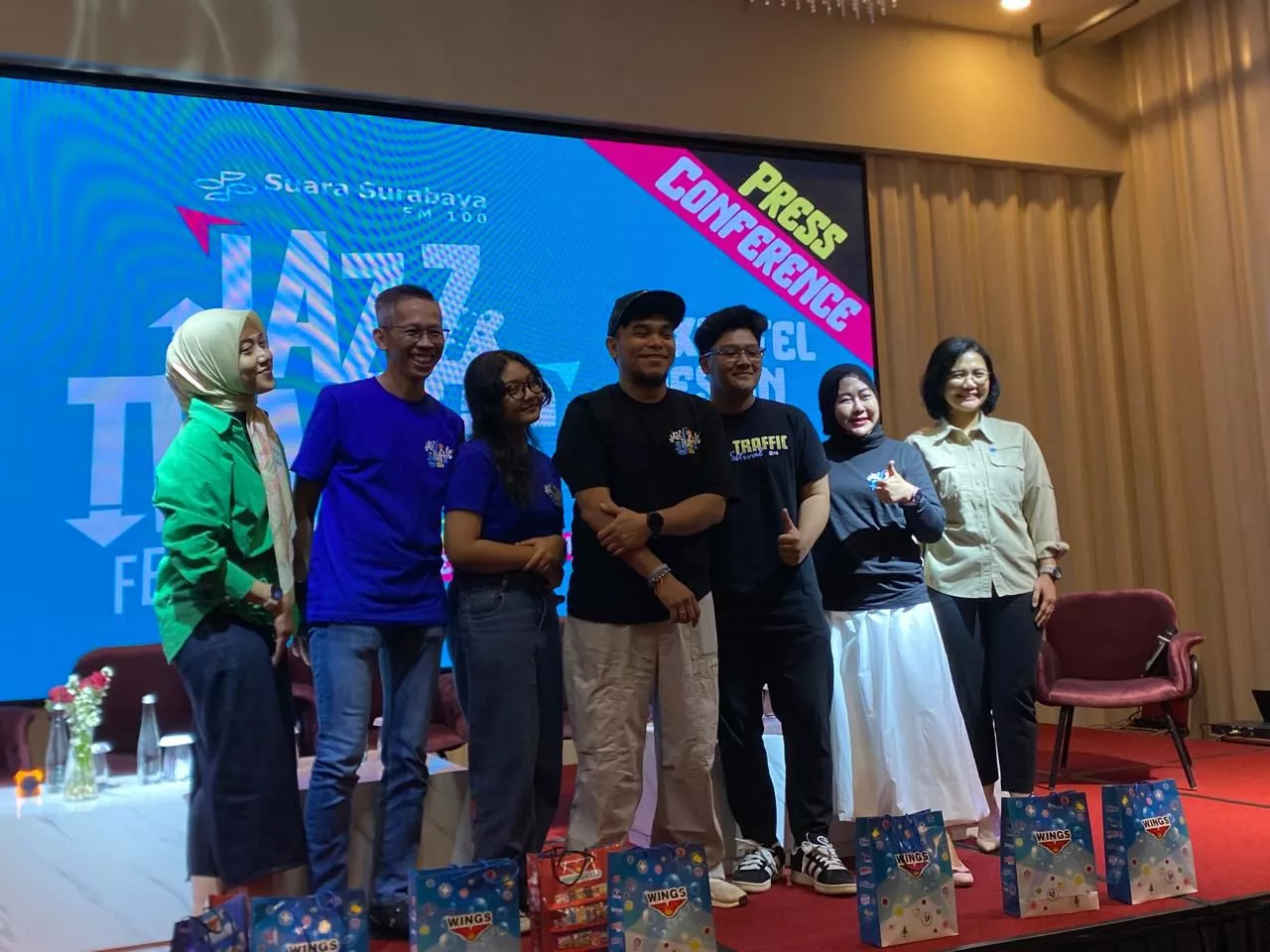 Pertama Kali, Jazz Traffic Festival 2024 Konser Berteknologi Layar AI