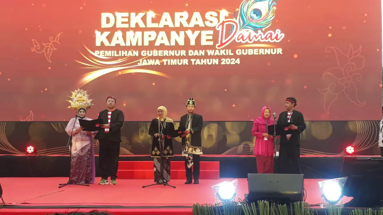 Deklarasi Kampanye Damai, Ajang Adu Visi Misi Cagub dan Cawagub