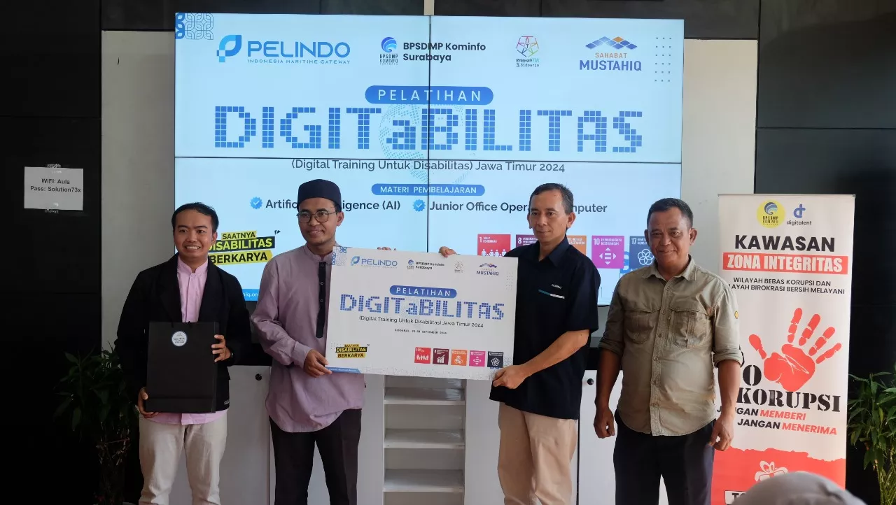 Pelindo Regional 3 Ajak Disabilitas Melek Digital Marketing Berbasis AI