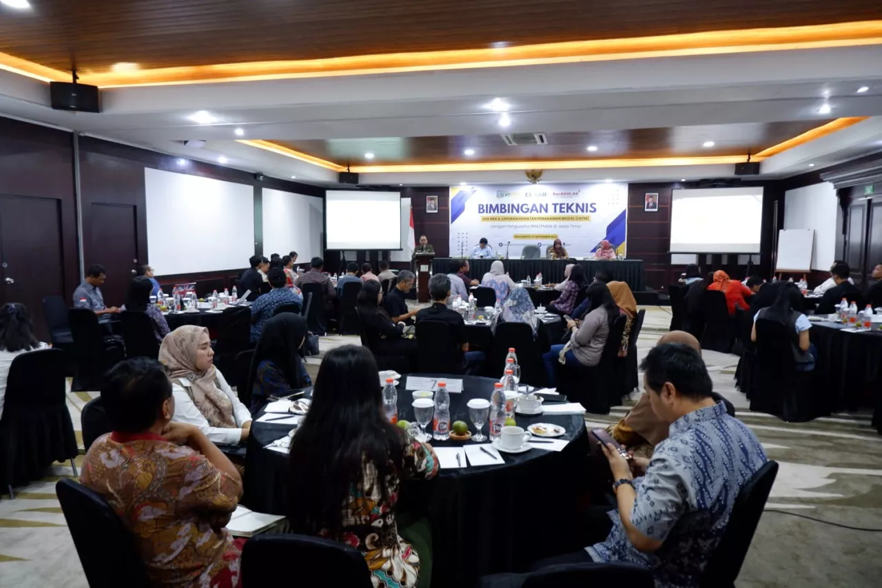 Kejar Realisasi Investasi, DPMPTSP Jatim Lakukan Bimtek LKPM