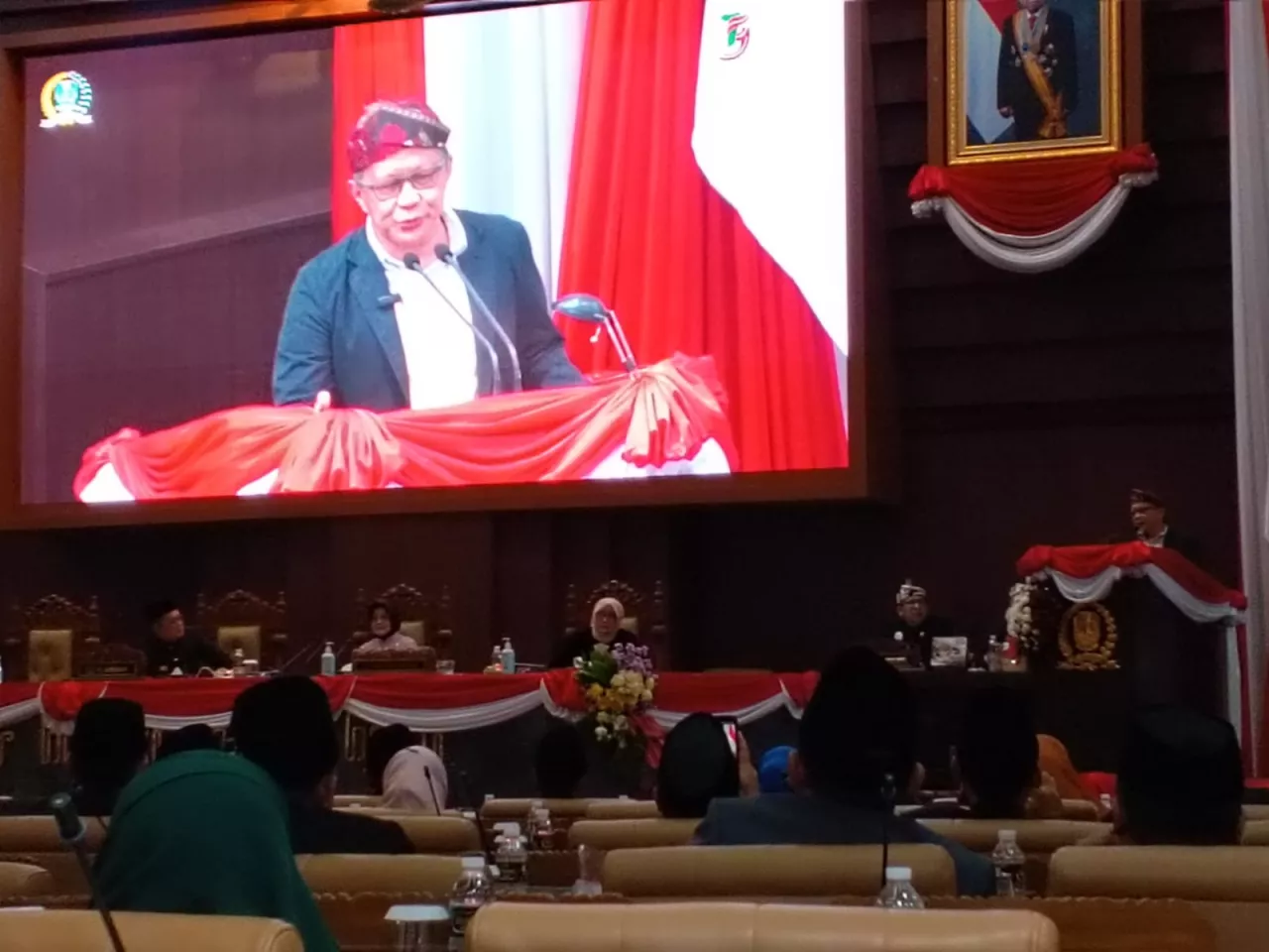 Hari Jadi ke-79 Pemprov Jatim, Rocky Gerung Beri Wawasan Kebangsaan