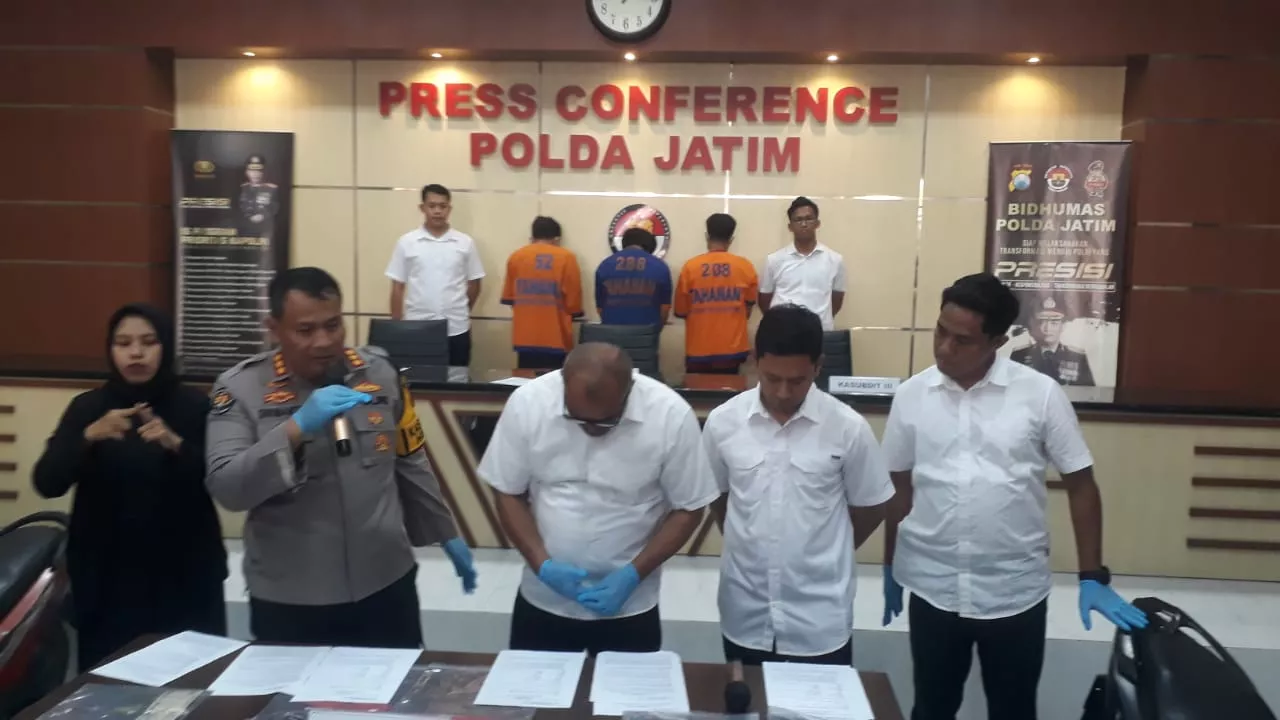Polda Jatim Ringkus Komplotan 3C yang Beroperasi di 40 TKP