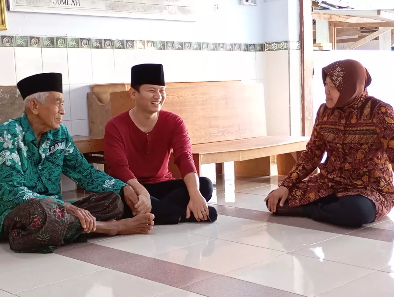 Cagub Risma Didoakan KH Sulaiman Al Badar Trenggalek