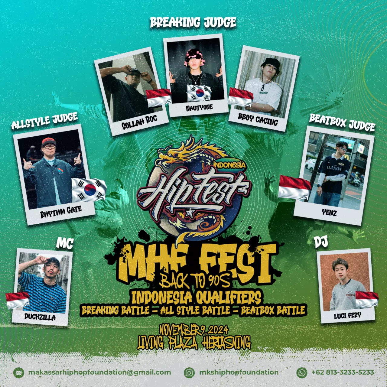 Pecinta Hiphop Merapat, MHF Fest Bakal Gebrak Makasar Besok!