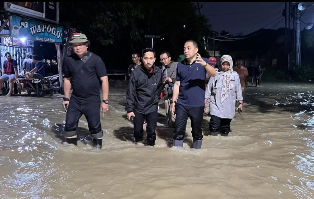Derap Pembangunan Box Culvert Terkoneksi Hempas Banjir di Surabaya
