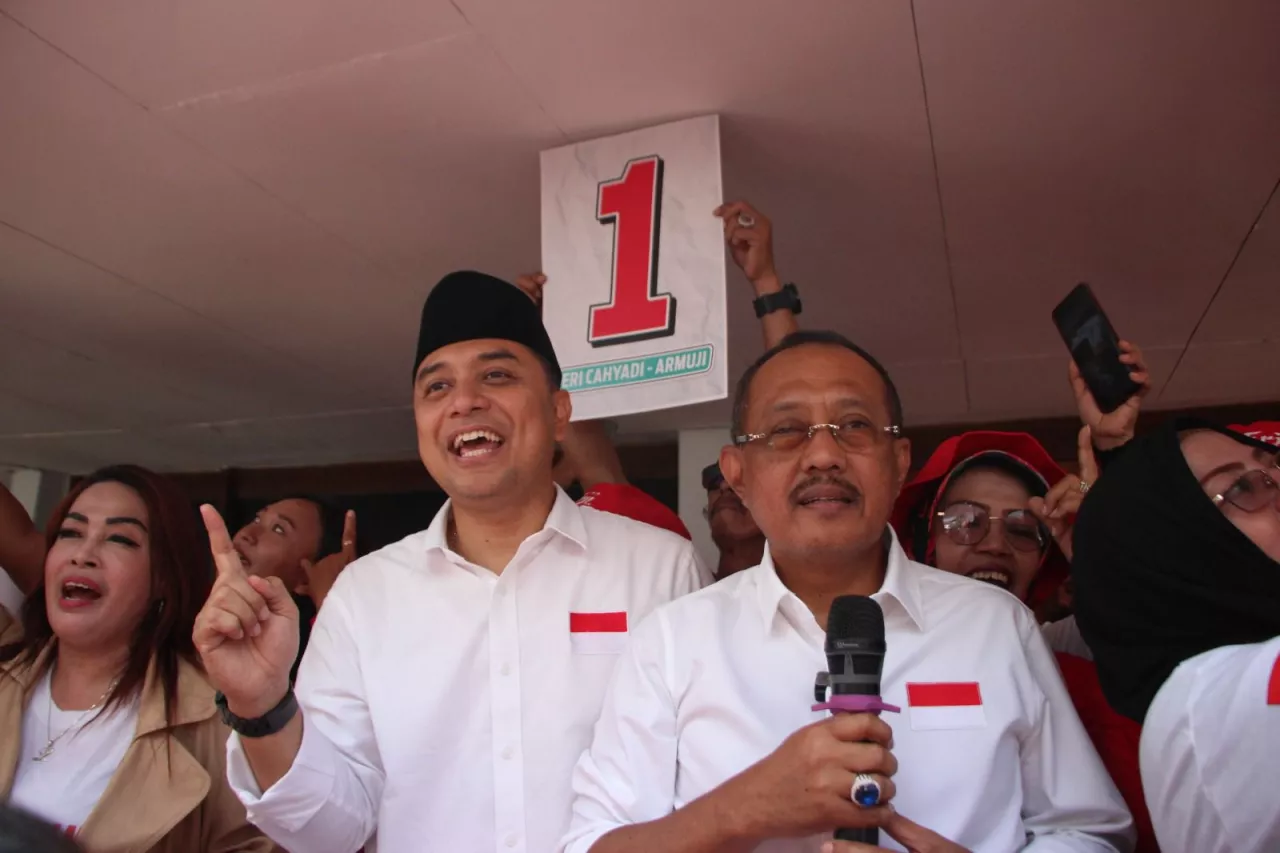 Konser Kampanye Akbar Gerindra Eri-Armuji Bakal Dihadiri Cagub Khofifah