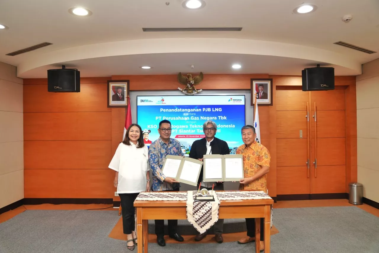 PGN Tandatangani PJB LNG Pelanggan Industri di Kawasan Timur Indonesia