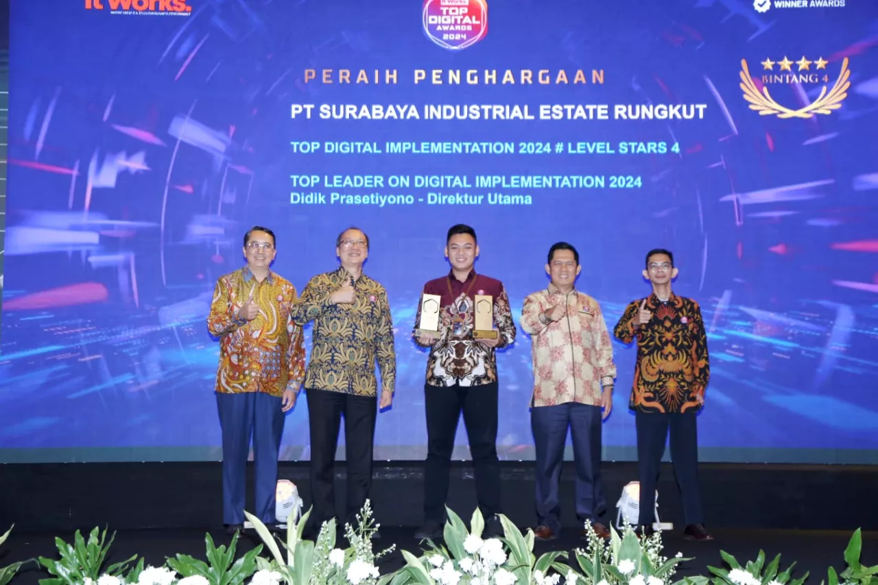 Transformasi Digital, SIER Raih Dua Penghargaan Bergengsi TOP DIGITAL Awards 2024