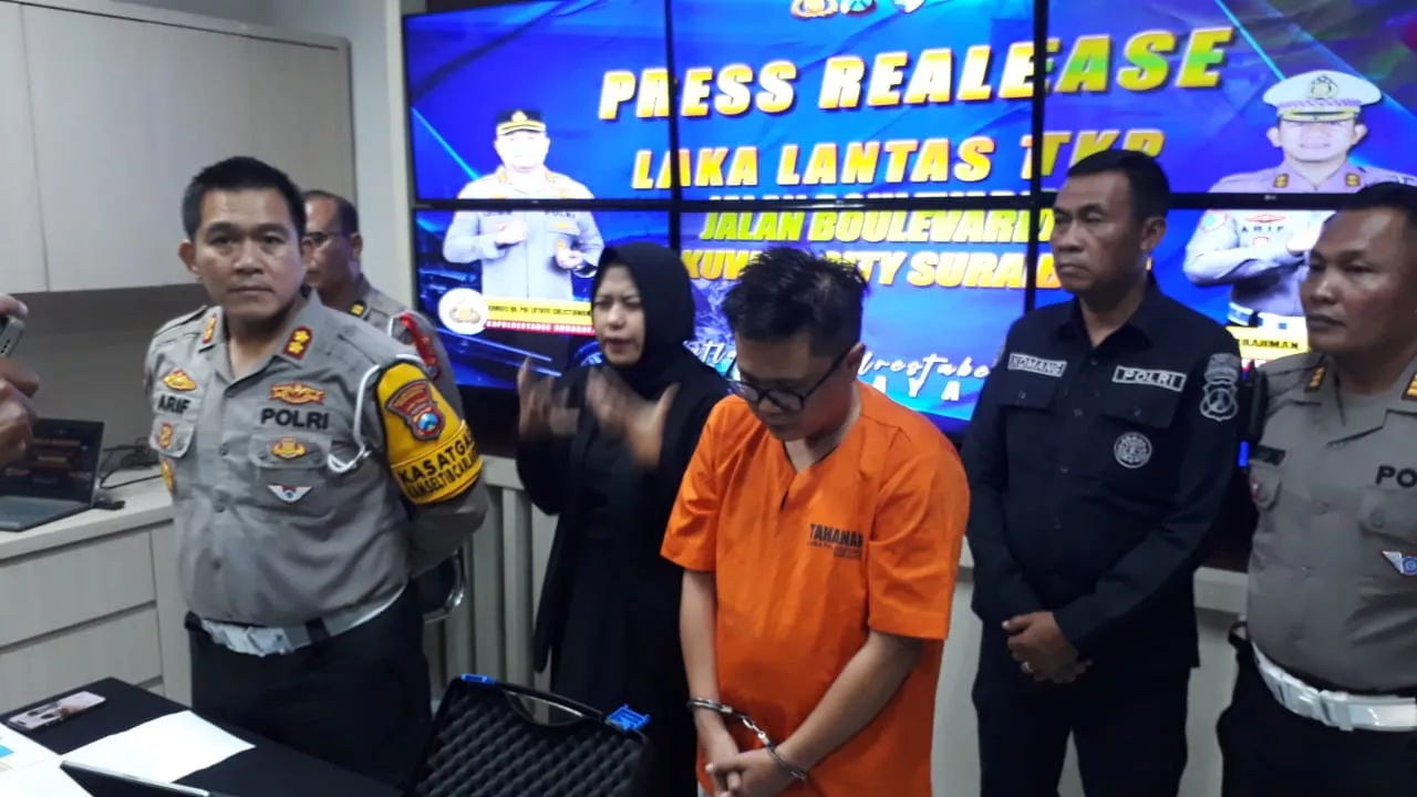 Pengemudi Mercy Hitam Ditetapkan Tersangka, Ancaman 15 Tahun  Penjara