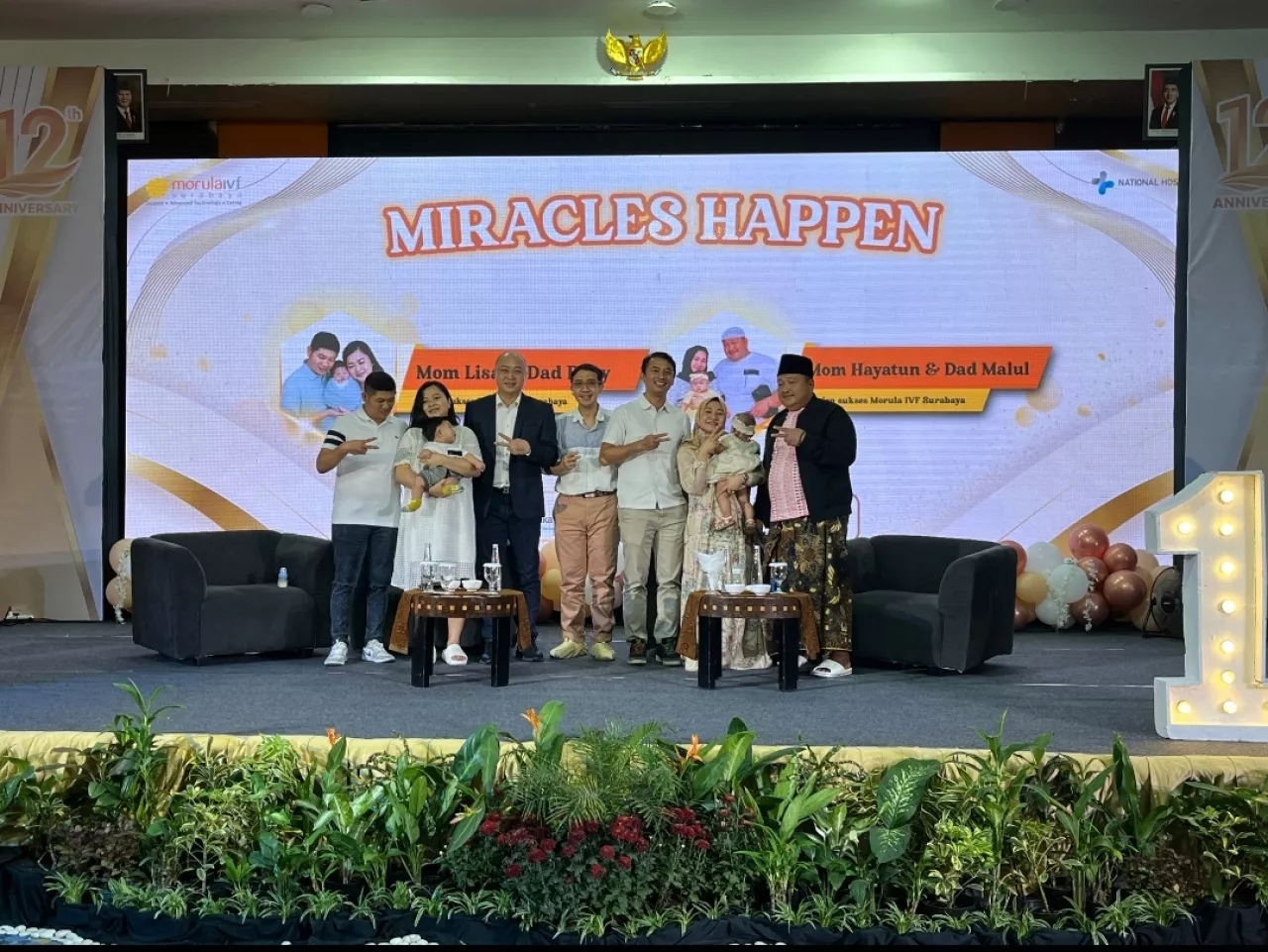 Morula IVF Surabaya Rayakan Capaian 70 Persen Sukses Hamil di HUT ke-17