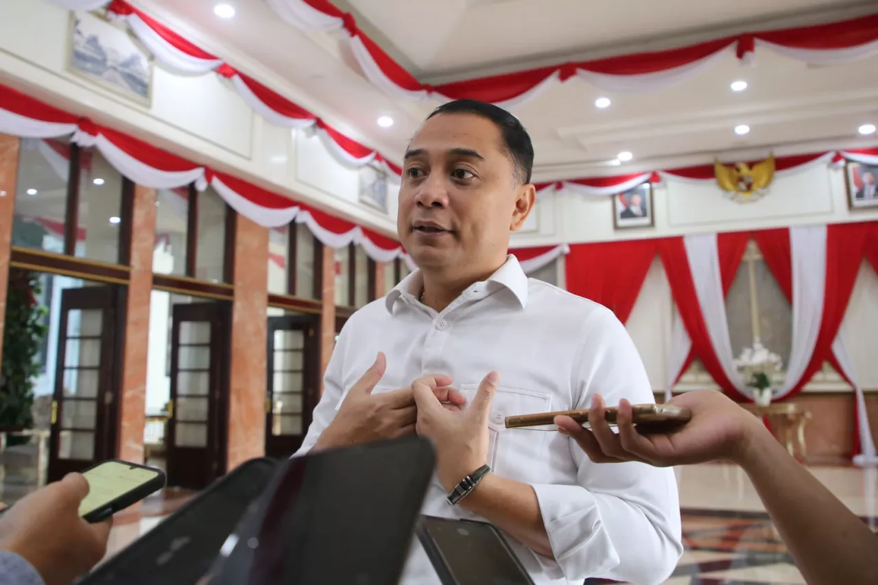 Pemkot Surabaya - BBWS Brantas Siap Tuntaskan Banjir Kali Perbatasan