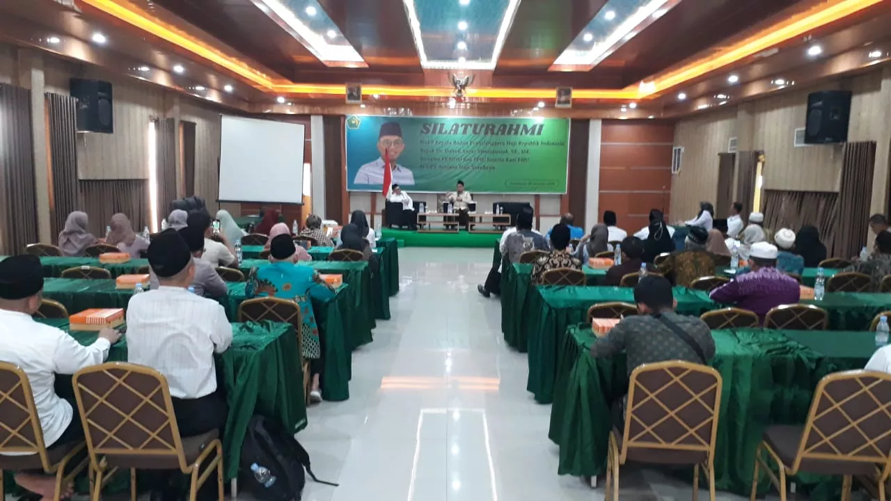 Integrasikan Aspek Peradaban, Wakil Kepala BP Haji Tinjau Asrama Haji Surabaya
