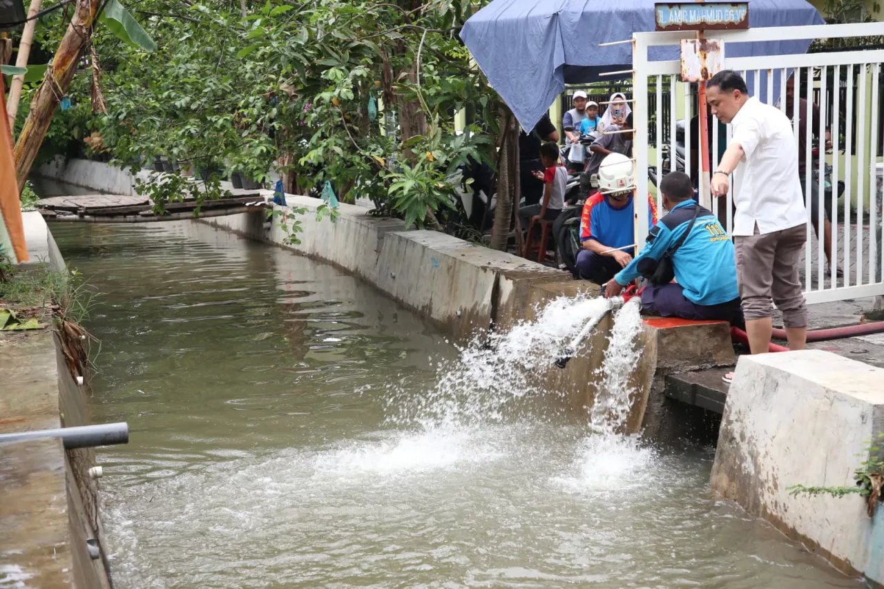 Anggaran Penanganan Banjir di Surabaya Ditambah 1,4 Triliun