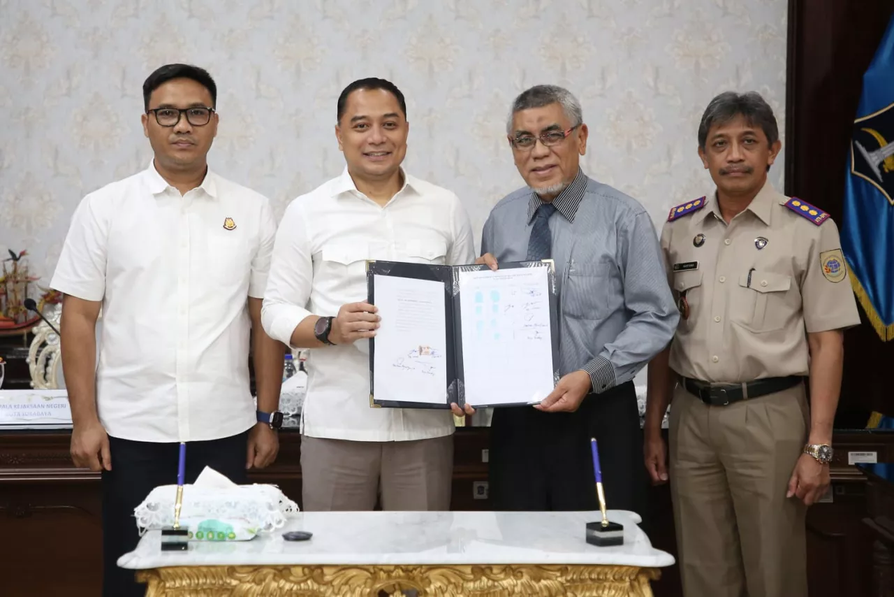 Aset Tanah Seluas 2.870 Meter di Jalan Bung Tomo Dikembalikan ke Pemkot Surabaya