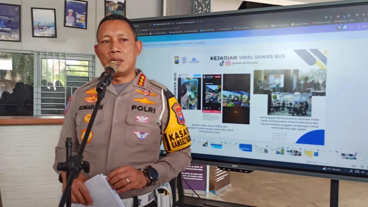 Ugal-ugalan di Jalan Raya Nganjuk, Dua Sopir dan Satu Kenek Segera Disidang