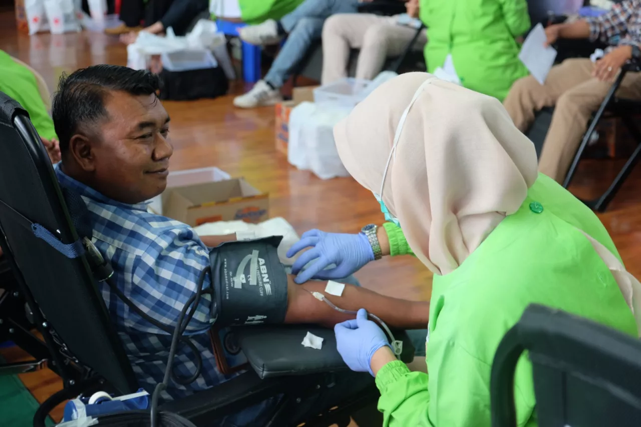 Bulan K3, Pelindo Regional 3 Kumpulkan 239 Kantong Darah