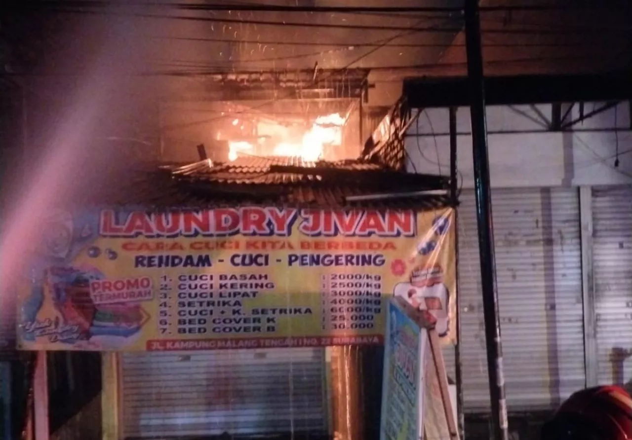 Rumah di Tegalsari Hangus Terbakar, 13 Unit Mobil Pemadam Dikerahkan