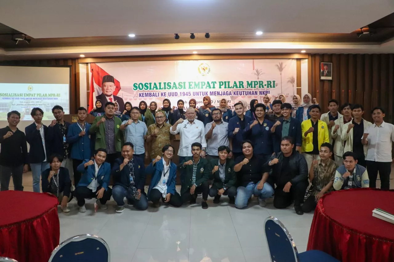 Di Depan Mahasiswa, LaNyalla: Indonesia Gelap karena Menjauh dari Pancasila