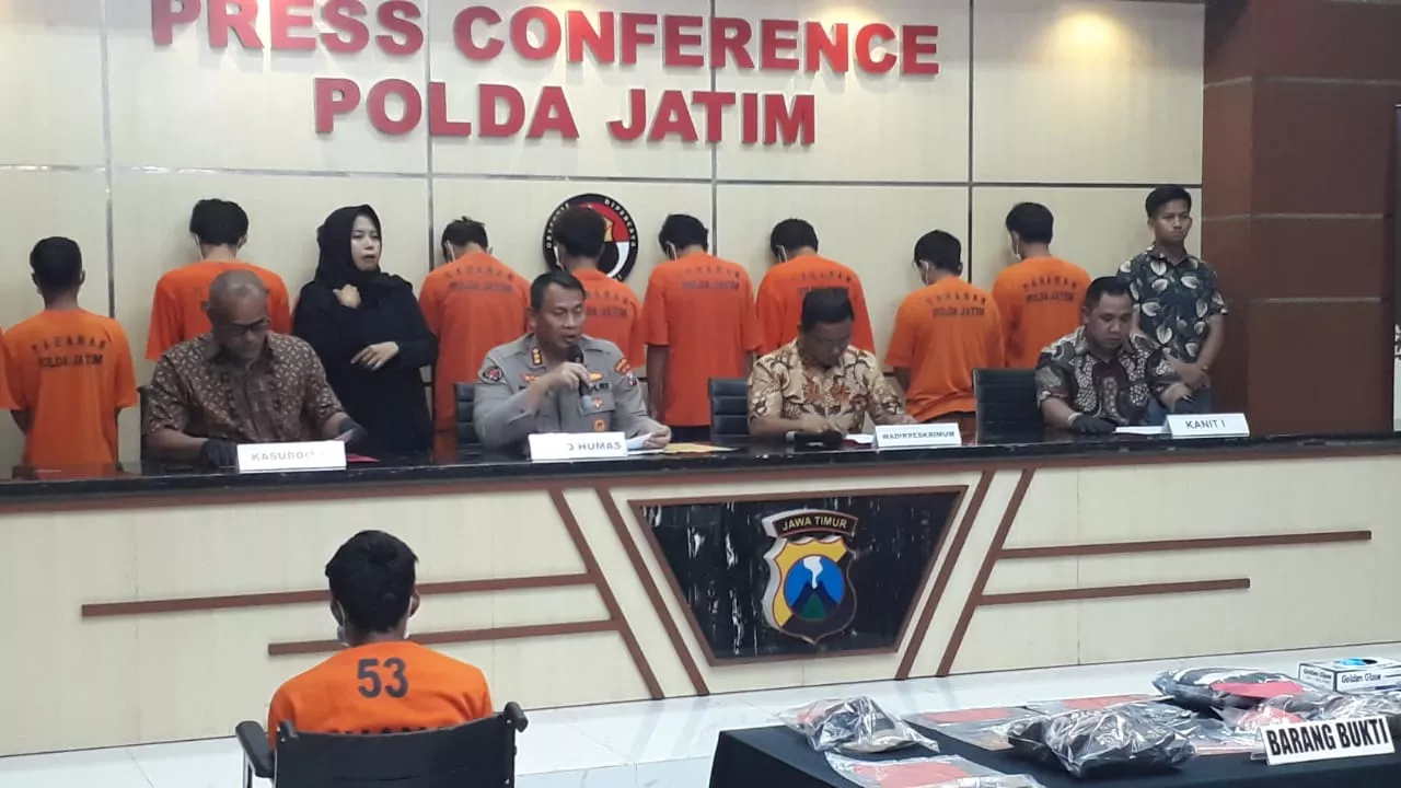 Polda Jatim Ungkap Sindikat Curanmor Spesialis Incar Motor Parkir