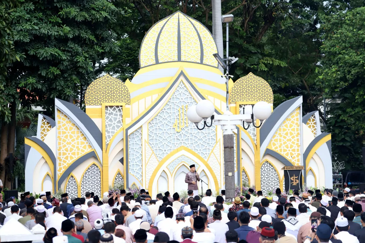 Pesan Wali Kota Eri Cahyadi di Momen Idul Fitri 2025