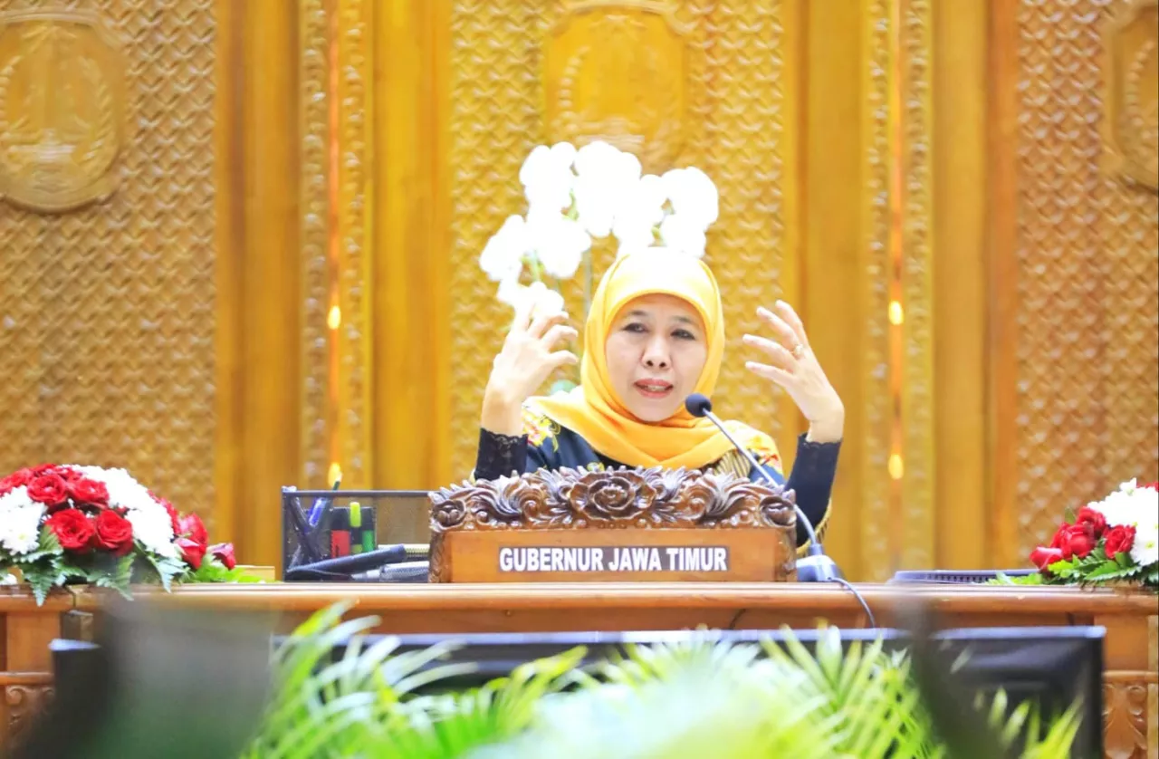 Gubernur Khofifah Tekankan Percepatan Program Pemprov Demi Kesejahteraan Rakyat   
