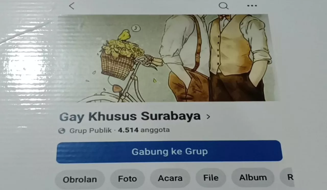 Admin dan Anggota Grup "Gay Khusus Surabaya" Ditangkap Polisi, Terancam 12 Tahun Penjara