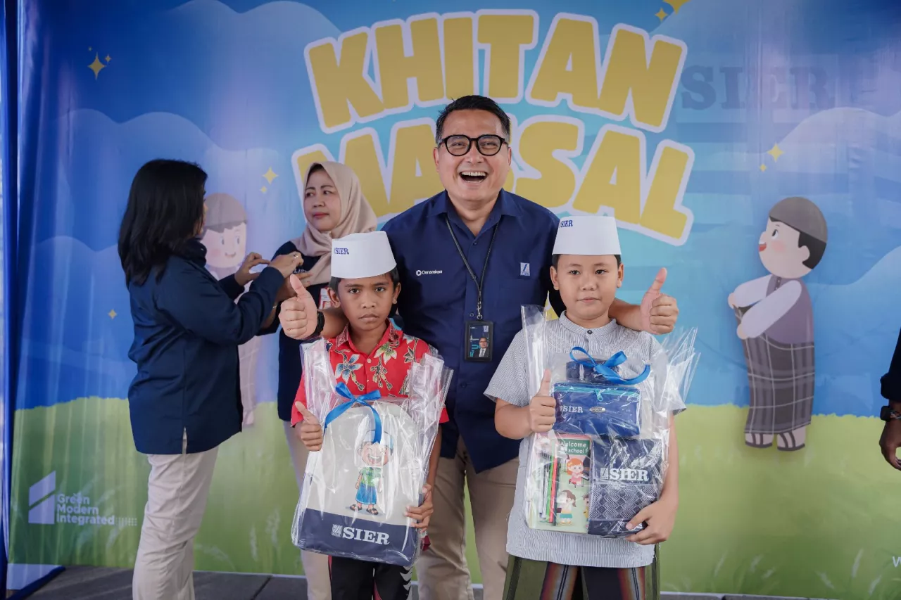 Sambut Hari Anak Nasional, SIER Gelar Khitan Massal untuk 200 Anak dari Keluarga Rentan