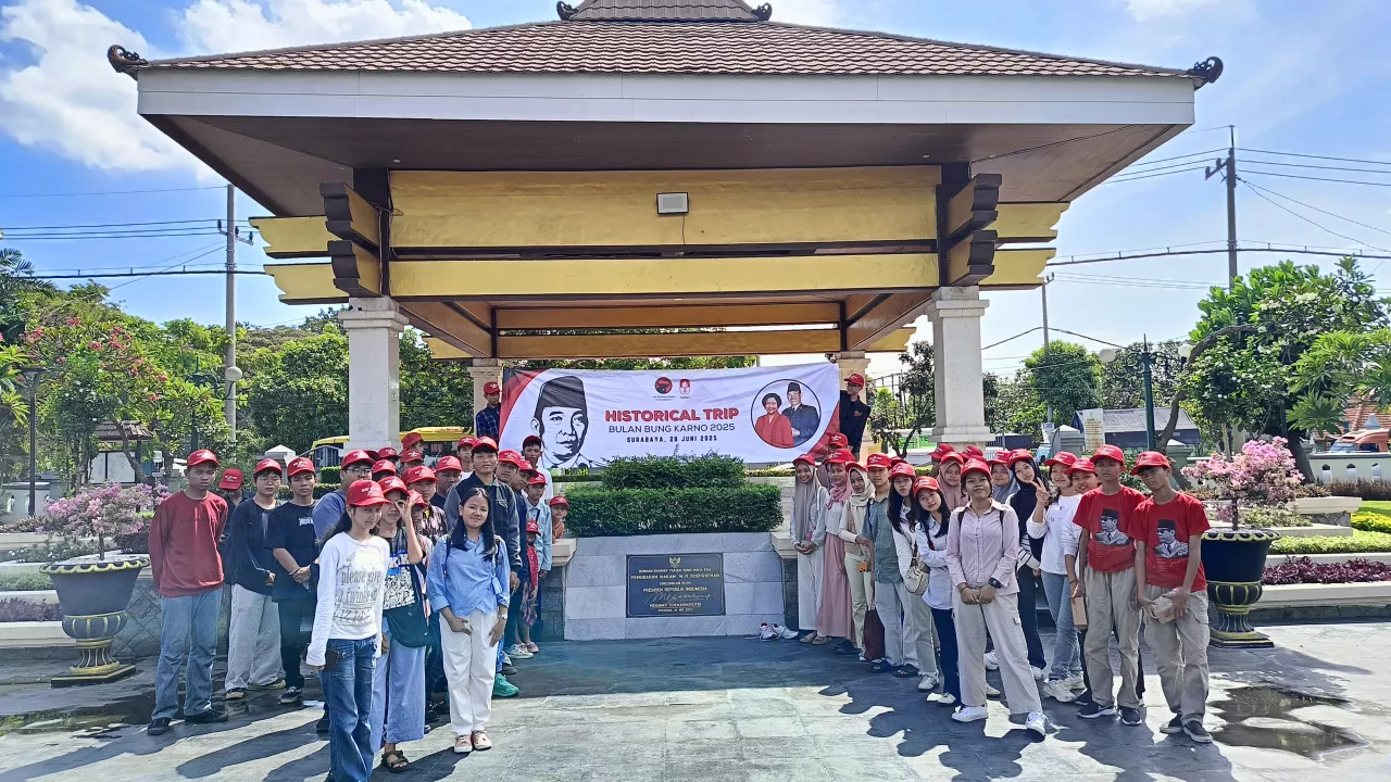 Bulan Bung Karno, TMP Gelar Soekarno Trip bagi Anak Kader PDIP Surabaya
