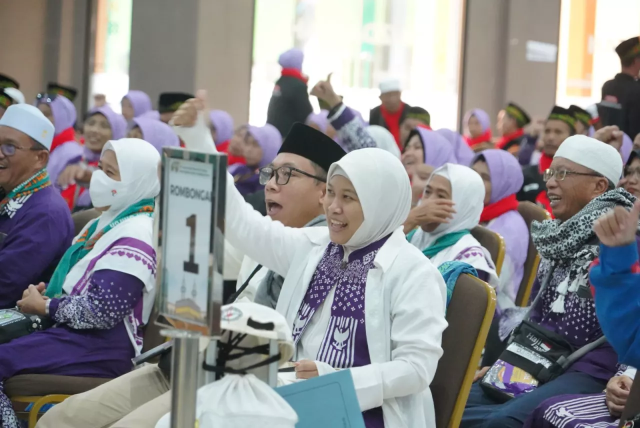 88 Persen Jemaah Haji Debarkasi Surabaya Telah Tiba di Tanah Air