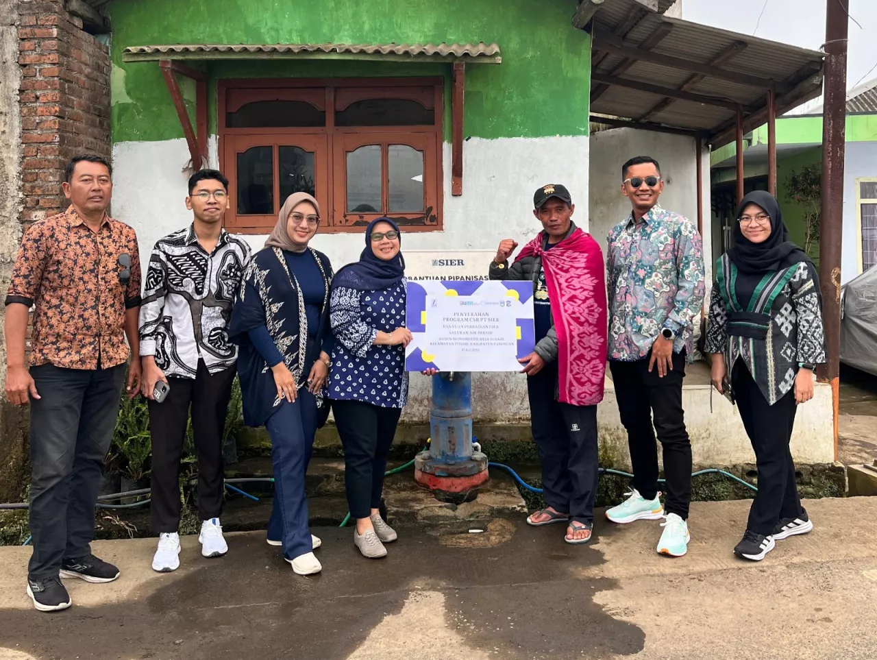 Penuhi Kebutuhan Air Warga Kawasan Bromo, SIER Bangun Pipanisasi di Desa Tosari