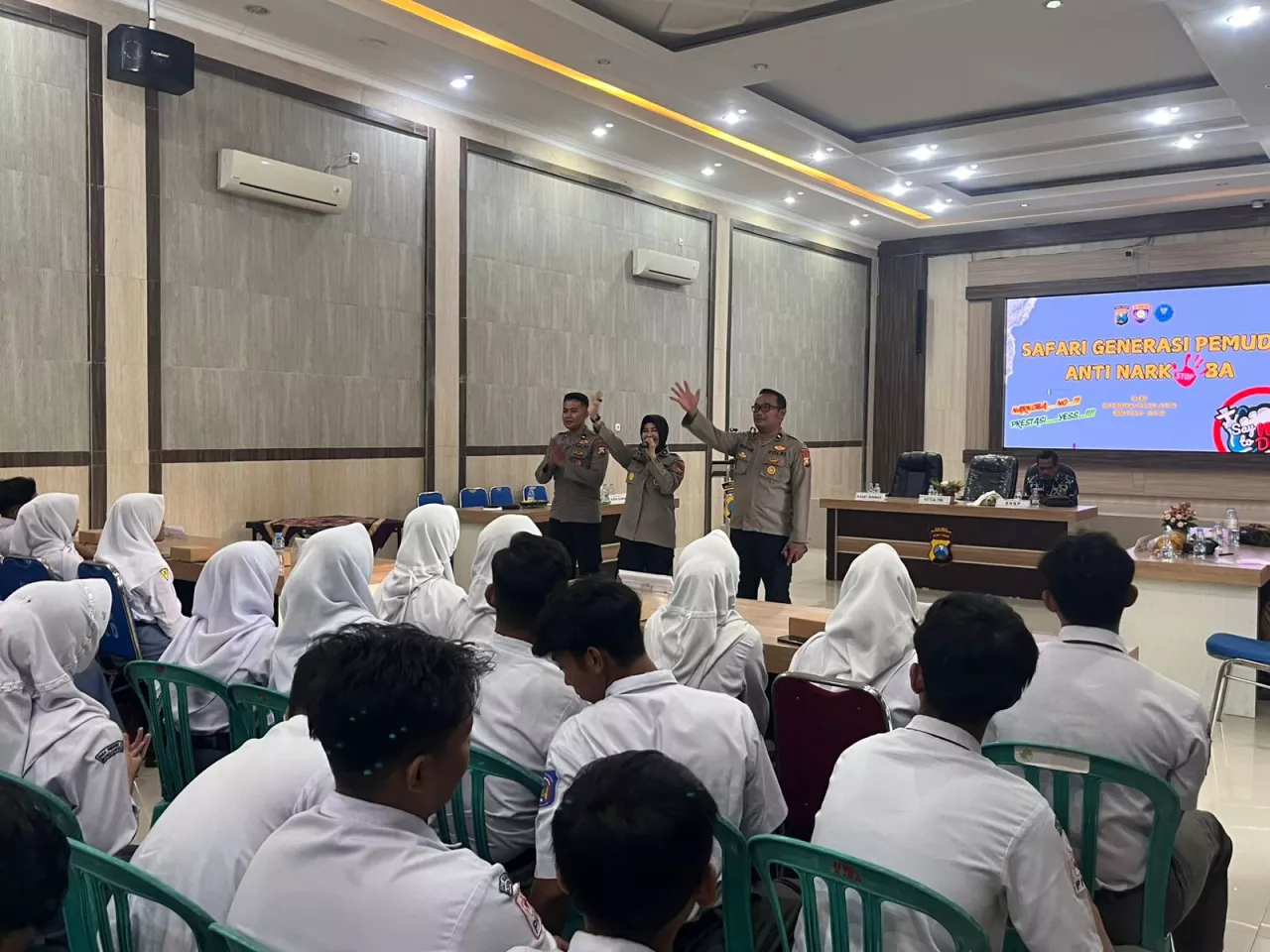 Polda Jatim Turun ke Sekolah di Bondowoso, Ajak Siswa Jadi Agen Anti Narkoba