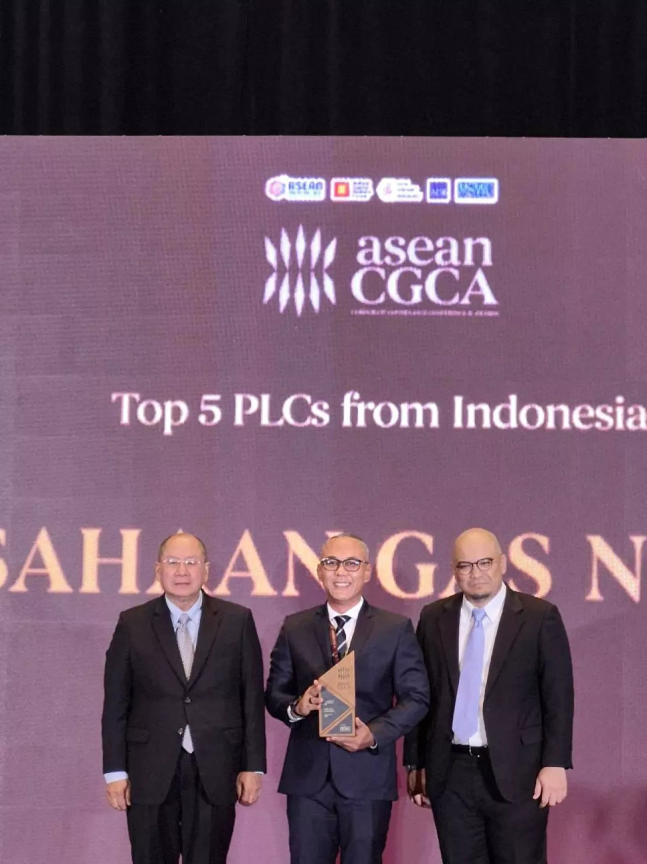 PGN Masuk 50 Besar ASEAN CGCA 2025, Raih Nilai Tertinggi GCG