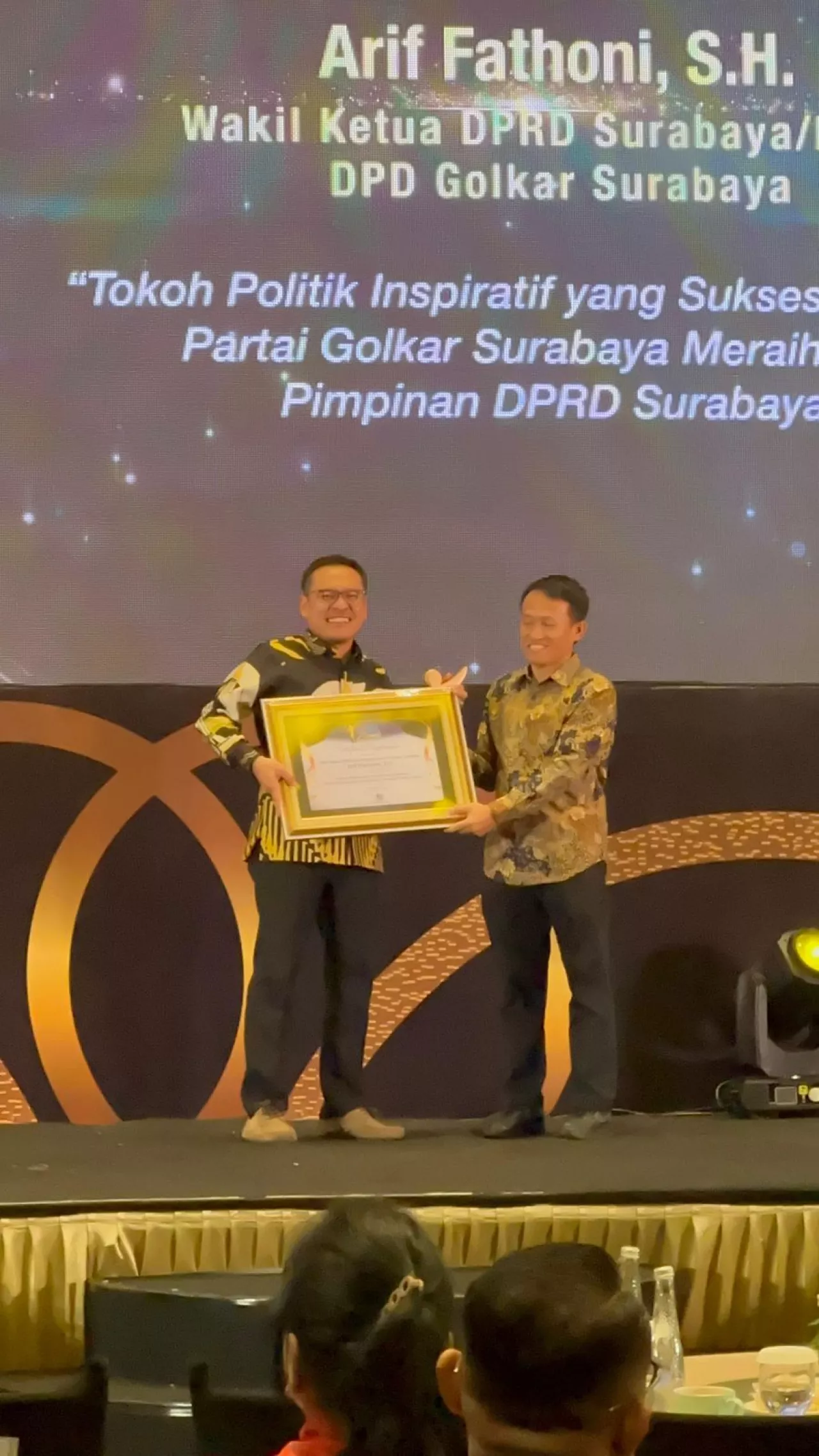 Aktif Turun ke Warga, Arif Fathoni Kembali Dapat Apresiasi Politik