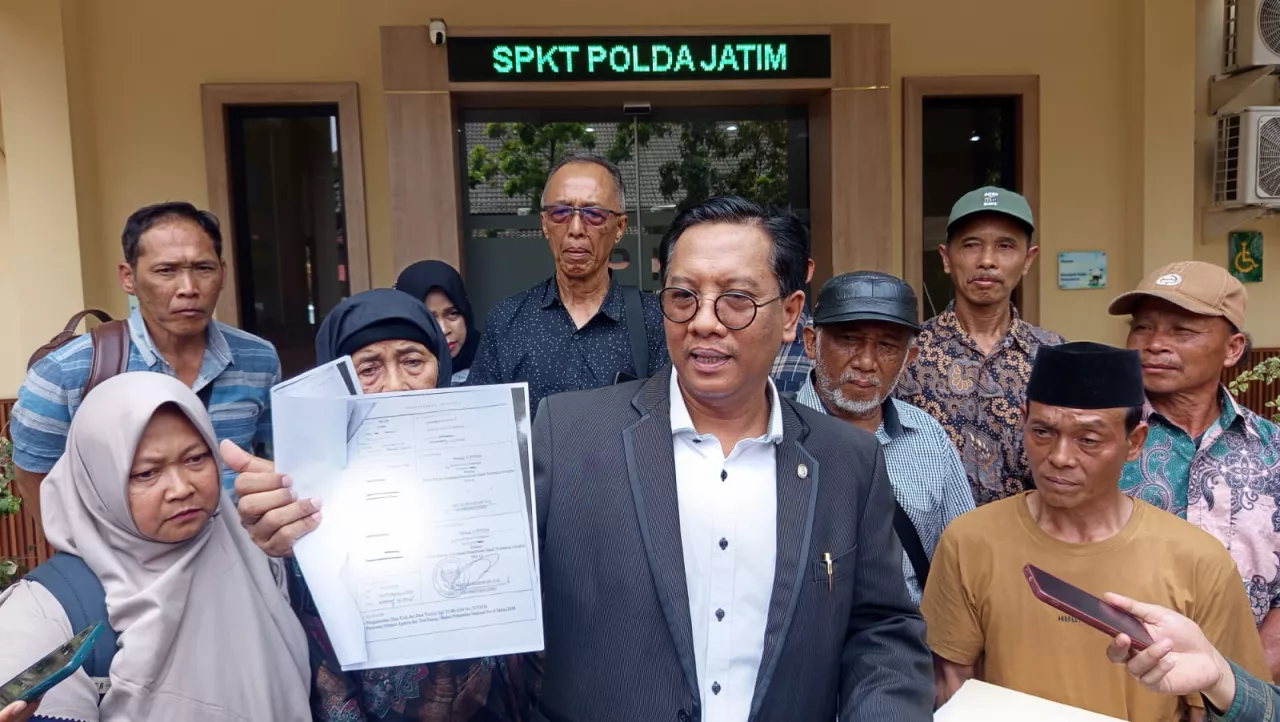 Puluhan Warga Malang Laporkan Mafia Tanah ke Polda Jatim, Sertifikat Ganda Jadi Modus