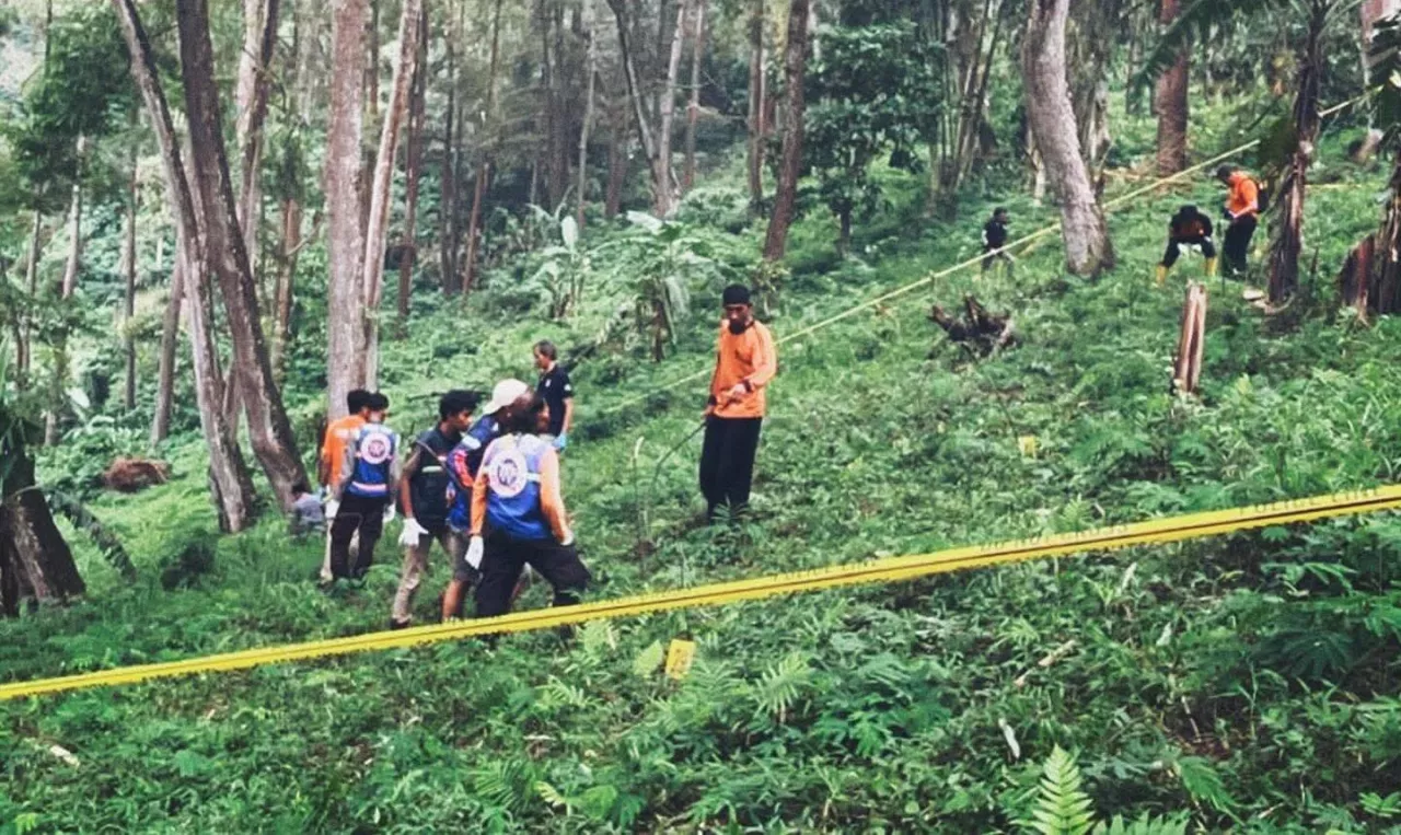 Geger! Potongan Tubuh Manusia Ditemukan di Jurang Kawasan Pacet