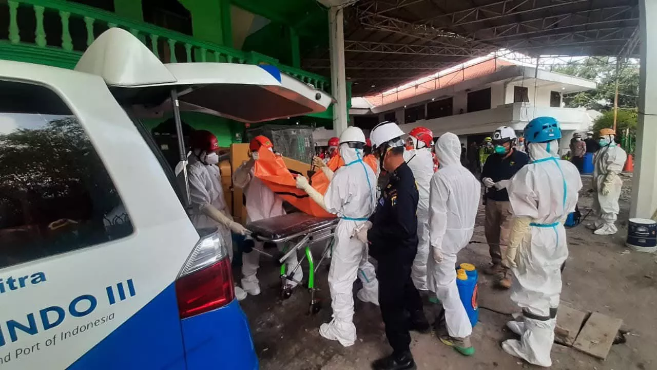 DVI Jatim Identifikasi 10 dari 55 Kantong Jenazah Korban Ponpes Ambruk di Sidoarjo