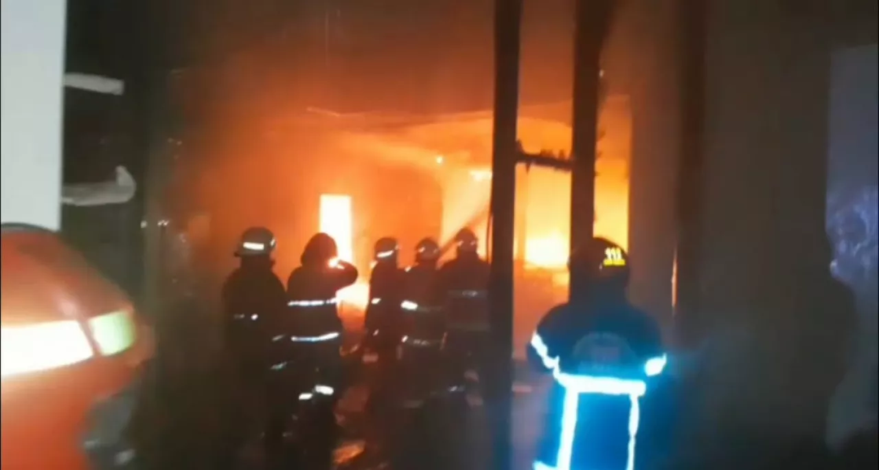 Rumah Mewah di Dharmahusada Indah Hangus Terbakar, Kerugian Capai Ratusan Juta