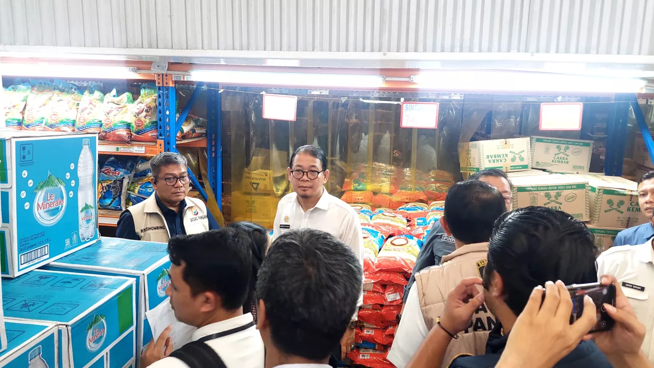 Satgas Pengendalian Harga Beras Sidak Pasar Wonokromo, Harga di Surabaya Masih Stabil