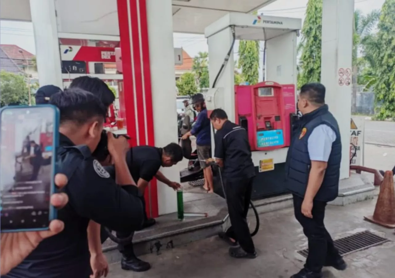Polres Tuban Turun Tangan, Investigasi BBM Pertalite Beraroma Aneh