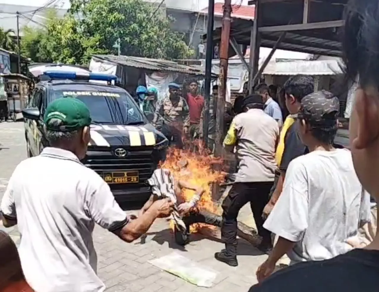 Kasus Maling Motor Terbakar di Jojoran, Polisi Telusuri Pelaku Penyiraman