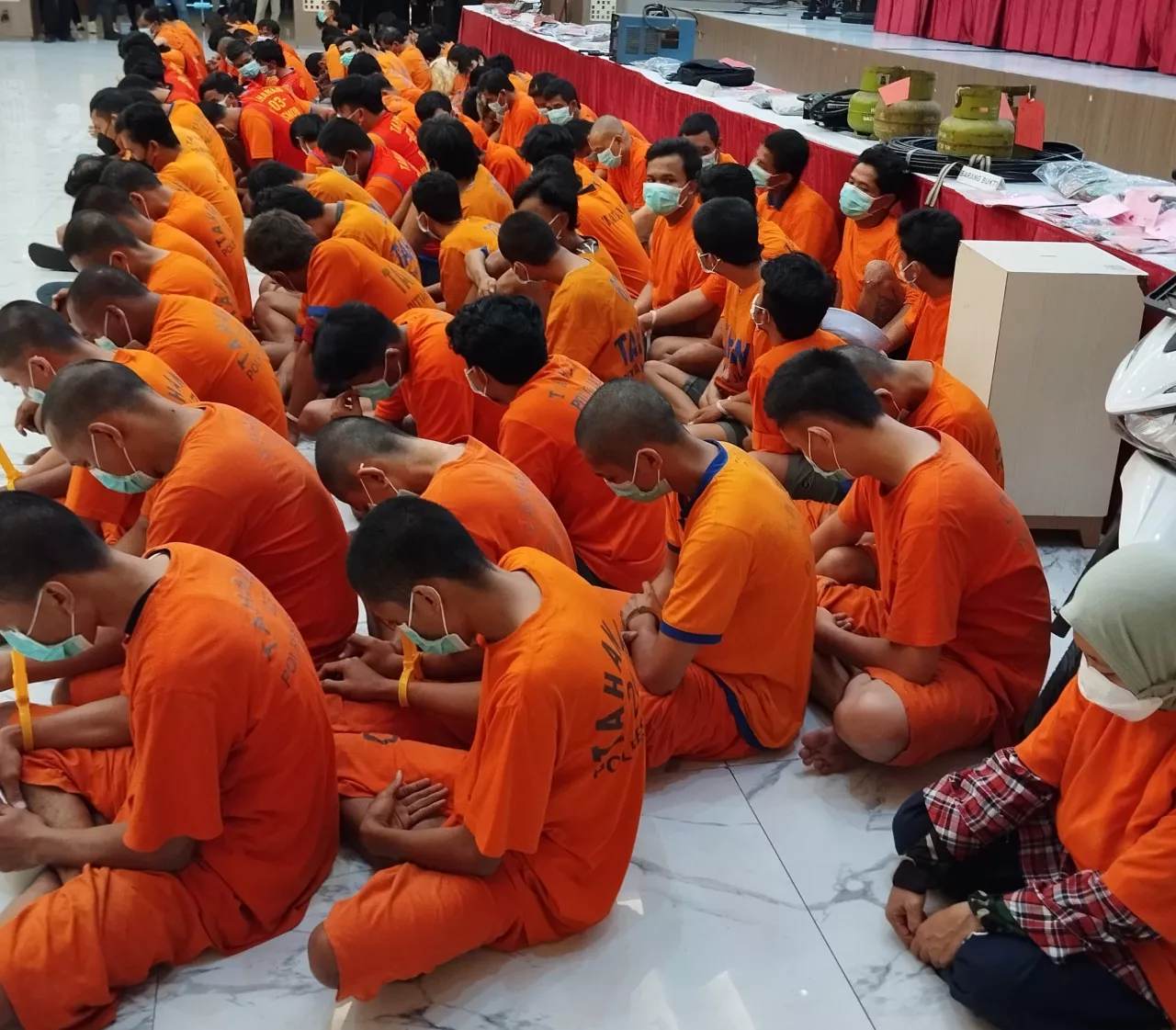 Operasi Sikat Semeru 2025, Polda Jatim Tangkap 1.135 Tersangka Berbagai Kasus dalam 12 Hari