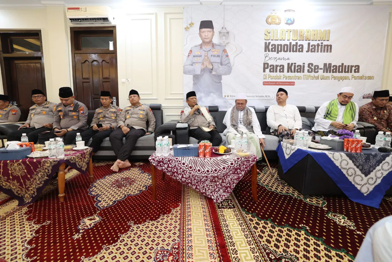 Kapolda Jatim Ajak Ulama-Umara Bersatu Jaga Kondusivitas Madura