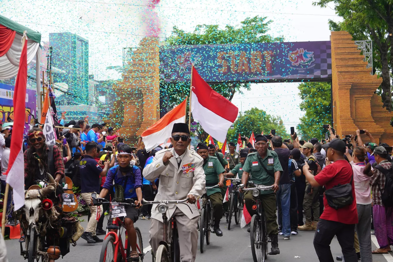 Gerak Jalan Mojokerto Surabaya Tempuh 55 Kilometer, Sekda Jatim: Gali Semangat Perjuangan