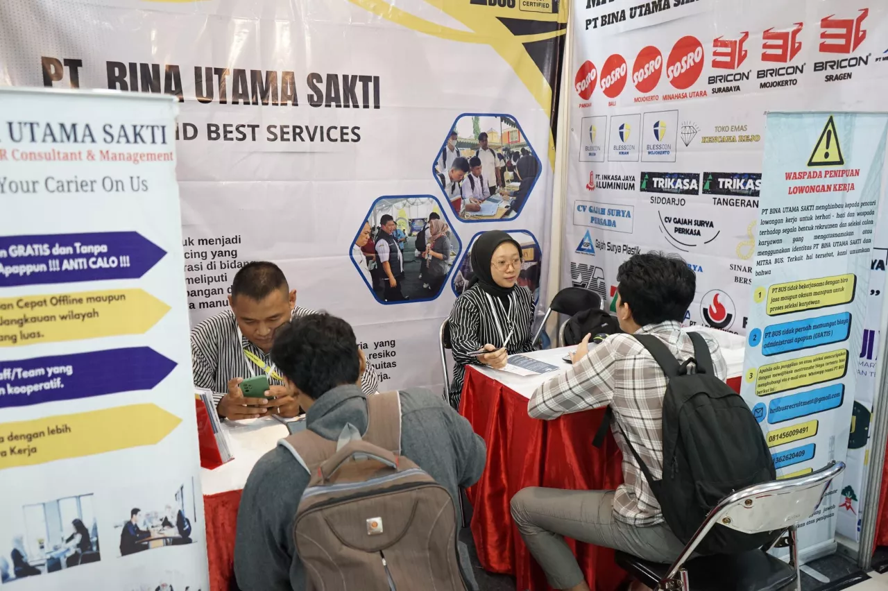 200 Lowongan Dibuka, Bursa Kerja Disabilitas Surabaya Ramai Peminat