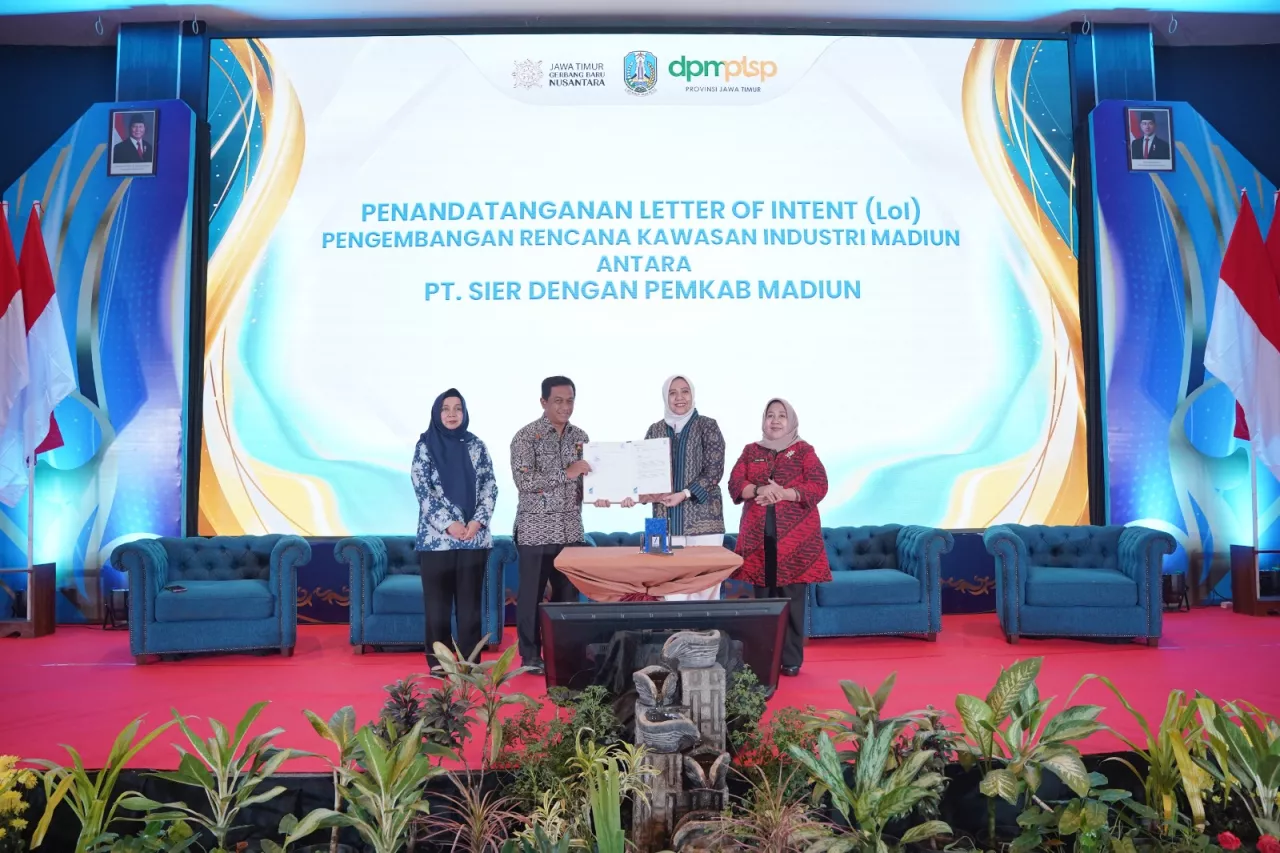Beri Dukungan Realisasi Rencana Kawasan Industri di Jatim, SIER Teken LoI dengan Pemkab Madiun