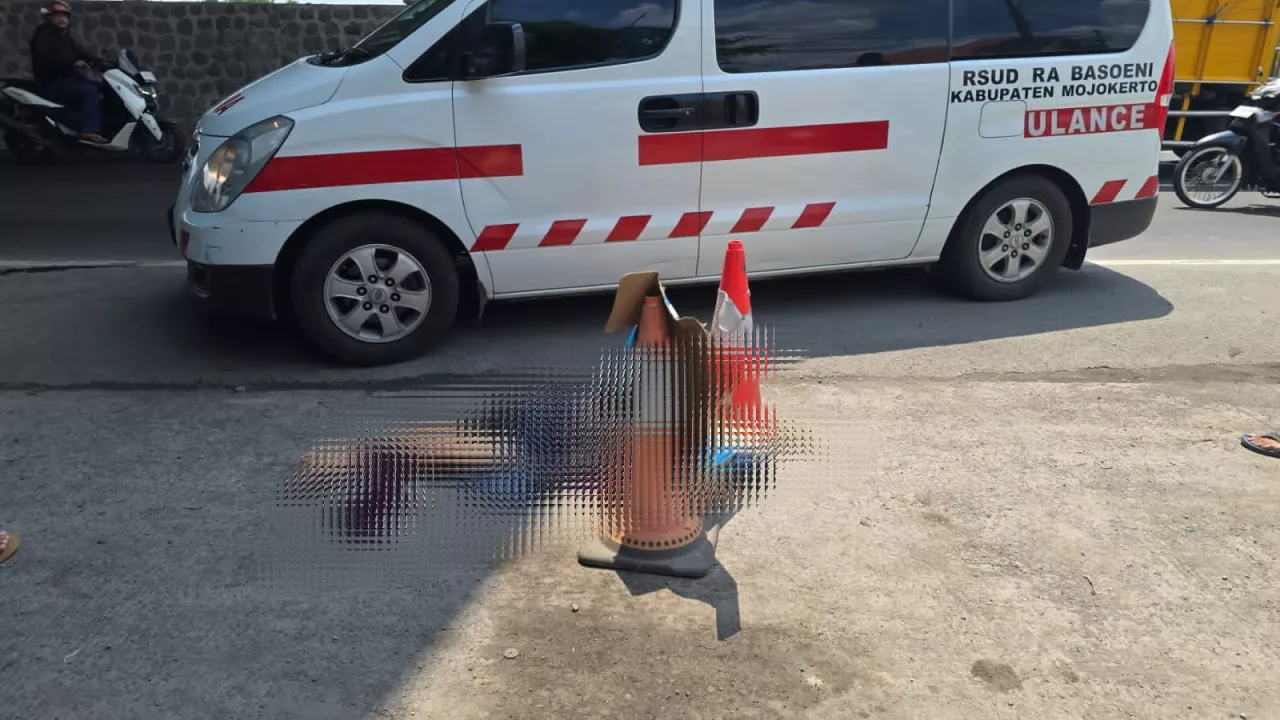 Perempuan Tewas Usai Lompat dari Jembatan Tol KM 705 Mojokerto