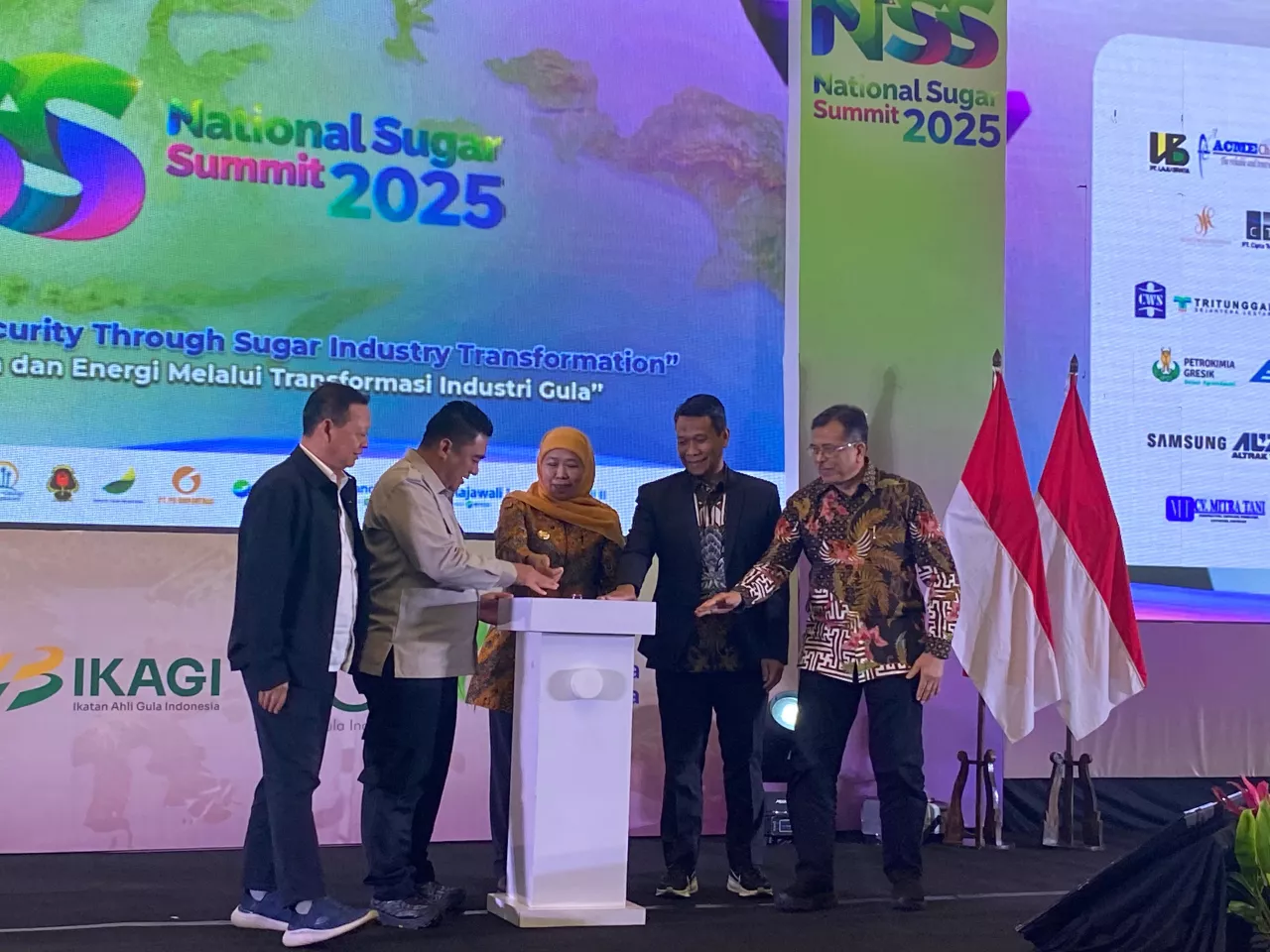 Target Stop Impor Gula Putih 2026 Ditegaskan di NSS 2025 Surabaya