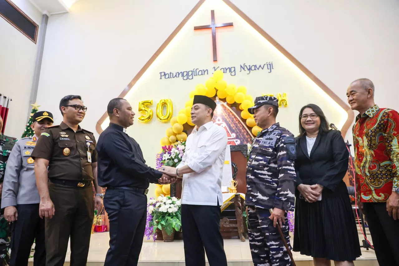 Malam Natal di Surabaya, Warga dan Gereja Himpun Bantuan Rp11 Miliar