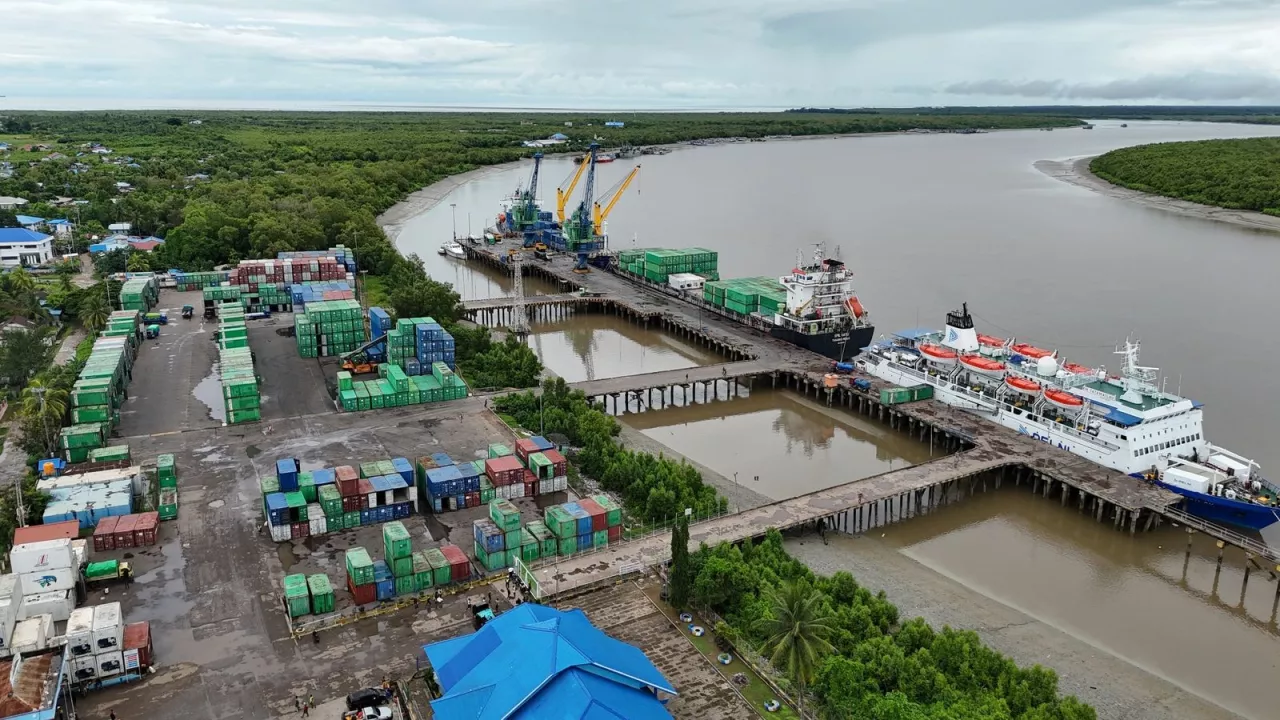 Terminal Peti Kemas Merauke Fokus Penguatan Peralatan dan Infrastruktur Jelang Nataru
