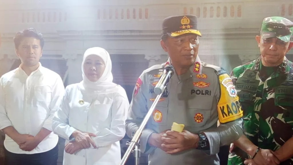 Forkopimda Jatim Pantau Tahun Baru, 12 Ribu Personel Dikerahkan